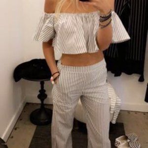 Nomad Pin Stripe Matching Set